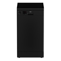 Beko Freestanding Slimline Dishwasher - Quick&Shine™, Black DVS04020B