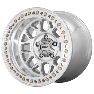 18x9 KMC Wheels KM235 Grenade Crawl Beadlock Machined Rims 6x135 ET-24 (1pc)