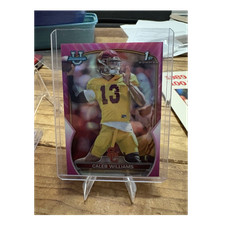 Bowman Chrome Caleb Williams USC Trojans Pink Refractor 1st Bowman #50