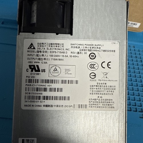Cisco PWR-C1-715WAC-P Power Supply for 9300 Series Switch - Afbeelding 4 van 7