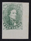 CKStamps: US Stamps Collection CSA Scott#1 Mint H OG Tiny Thin
