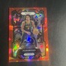 2024-25 Panini Prizm Draft Picks - Jalen Bridges #56 Red Ice Prizm (RC)
