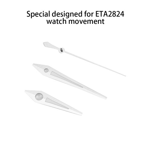 Men Watch Hour Minute Second Hands Watch Needles Fit For ETA2824 Movement Si ZCC - Picture 3 of 9