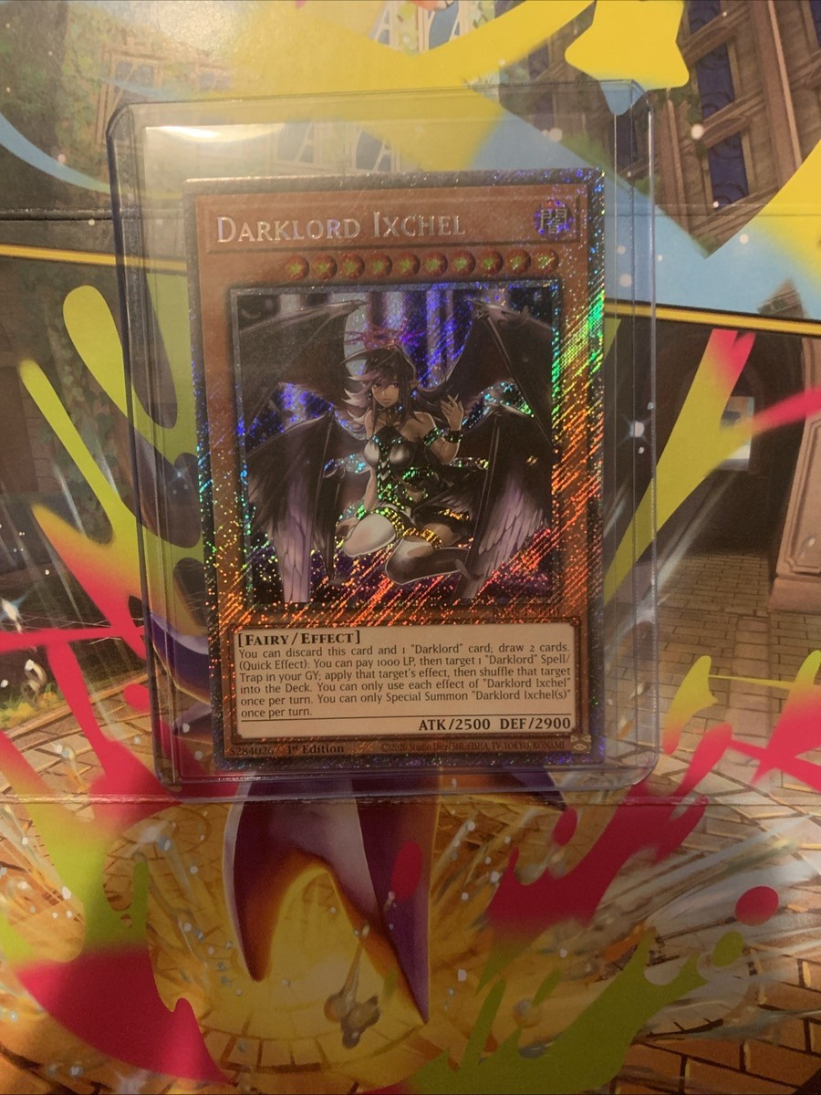 YuGiOh! - Darklord Ixchel - 1st Edition Starlight Rare RA05-EN010