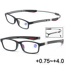 Reading Glasses Magnet Neck Hanging Retractable Portable Light Reading Glasses