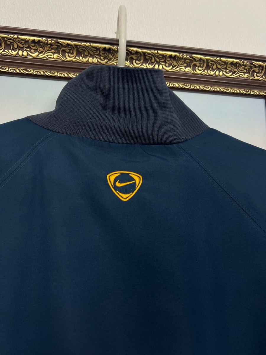 Vintage Nike Arsenal Football Jacket Soccer Track Top Blue Gunners