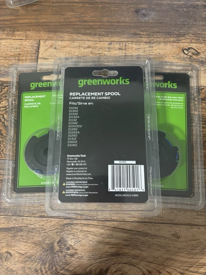 Greenworks Trimmer Replacement Spoil - Blue - Image 2 of 3