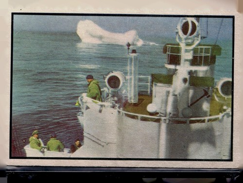 1954 Bowman Power for Peace (R701-10) #1 ICEBERG PATROL - Foto 1 di 2