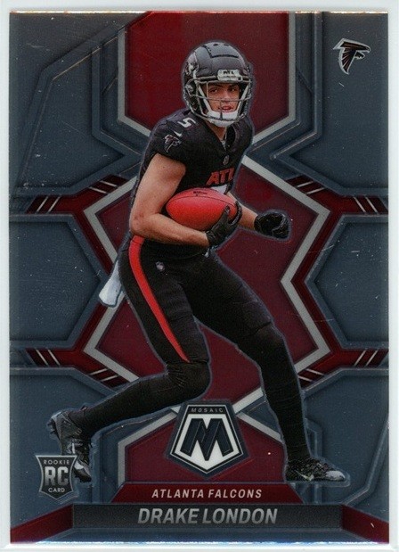Drake London 2022 Panini Mosaic #312 Rookie Atlanta Falcons RC