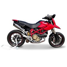 HP Corse Evoxtreme 310mm Titanio Slip-On Strada Ducati Hypermotard 1100 2007-12