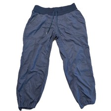The North Face Women's Aphrodite Crop Capri Pants S Navy Hiking Active Gorp TNF