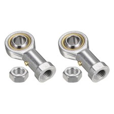 2pcs PHS12 12mm Bore Rod End Bearing, M12x1.75 Female Right-Hand Thread