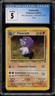 Pokemon Poliwrath Neo Discovery Unlimited Holo Rare #9 CGC 5