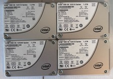 Lot Of 4 Intel 1.2TB SSD SATA DC S3510 2.5" - Multiple Available
