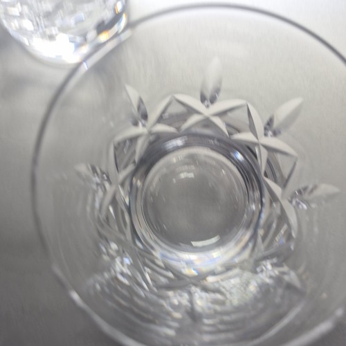 2 x Vintage Stuart Crystal Carlingford Crystal Glass Whiskey Tumblers 250ml - Picture 4 of 9