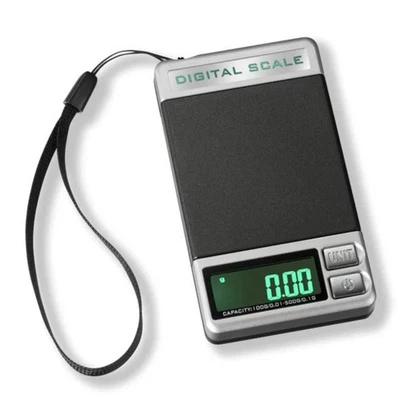 Portable 500g/0.1g Mini Digital LCD Gram Scale Jewelry Pocket Balance Weigher - Image 1 of 2