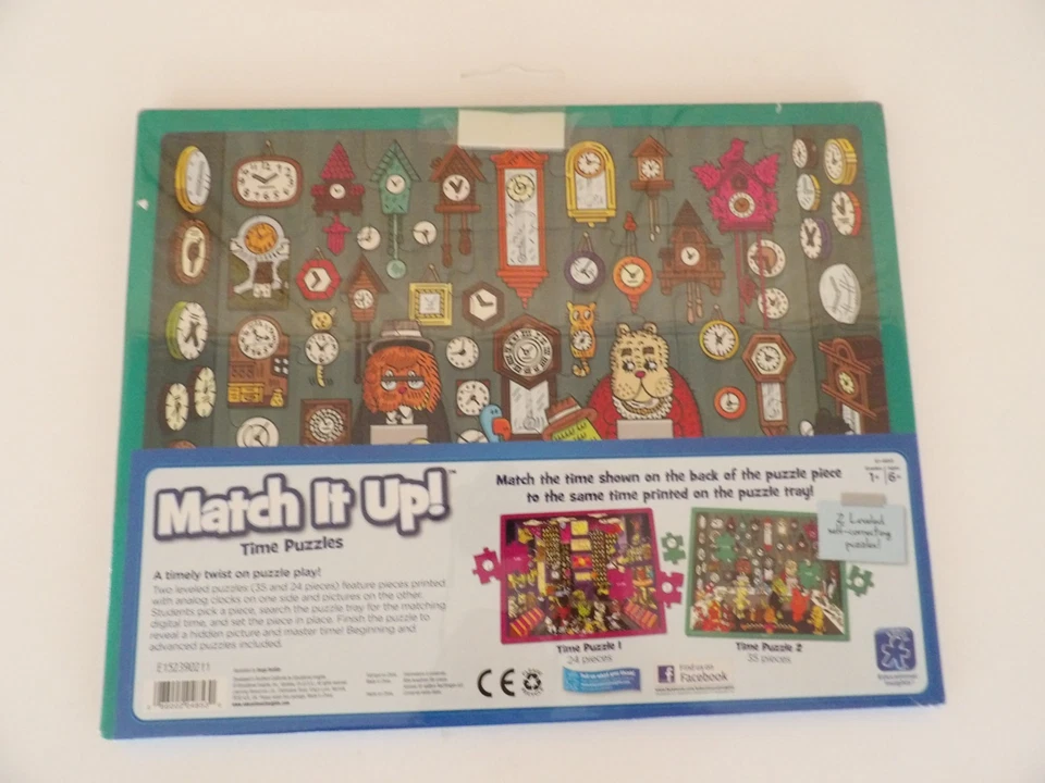Match it Up! Time Puzzles - 2 выровненные самокорректирующиеся головоломки! - Изображение 2 из 2