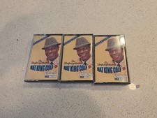 NAT KING COLE The Unforgettable Collector's Edition 3 Cassette Tape Set