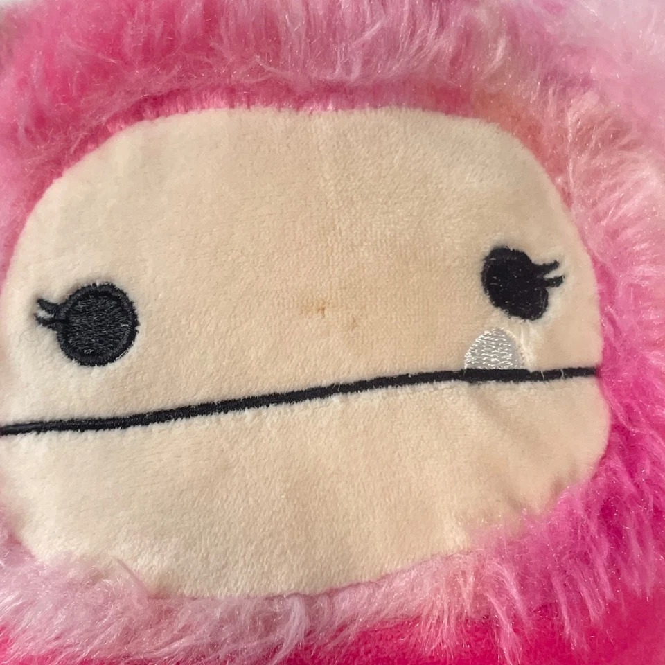 Caparinne Bigfoot Squishmallows Plush Hot Pink Kids Stuffed Toy Fluffy 20cm - image 3 of 4