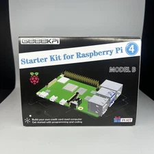 GeeekPi Starter Kit for Raspberry Pi 4 4GB, with Pi 4 OPEN BOX MSRP $104