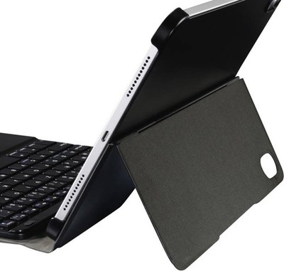 Hama 222096 TH Premium iPad Air 11 2024 Schwarz Tastatur Keyboard Hülle