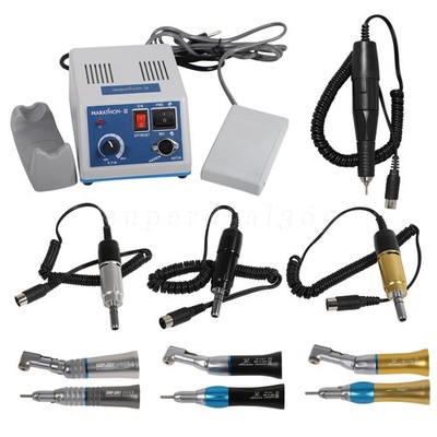 Dental labor Marathon 35K RPM Mikromotor Polierer Winkelstück Gerade Handstück