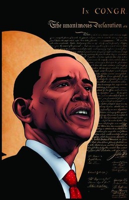OBAMA THE COMIC BOOK ANTARCTIC PRESS