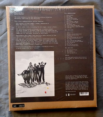 Paul McCartney & Wings VENUS AND MARS Deluxe Edition 2CD+DVD