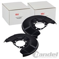 2X NTY Spritzbleche Bremsscheiben Passend FüR Opel Signum Vectra Saab 9-3