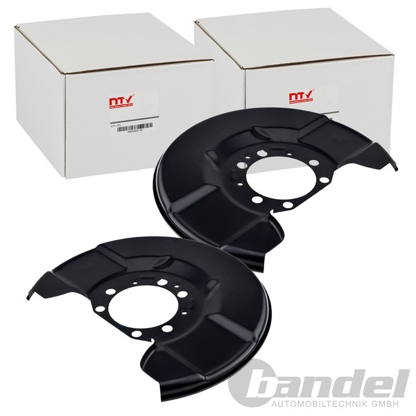2X NTY Spritzbleche Bremsscheiben Passend FüR Opel Signum Vectra Saab 9-3-image