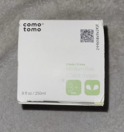 Comotomo Natural Feel Baby Bottle Green 250ml 8 Ounce - Picture 3 of 3