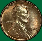 1940 Lincoln Wheat Cent Brilliant Uncirculated BU Coin #43845