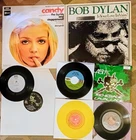 DJ Vinyl Job Lot LP 12" 7" Bob Dylan Byrds Wings Public Enemy 60s 70s Promo MORE
