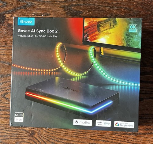 Govee HDMI 2.1 Sync Box 2, AI Sync Box mit TV Hintergrundbeleuchtung - Bild 5 von 5