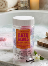 Vanilla Jasmine Scented Bath Bombs