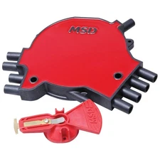 MSD Distributor Cap & Rotor Kit 84811; Cap/Rotor for 95-97 Chevy LT1 Optispark