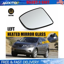 For Nissan Murano 2009-2014 Left Side Heated Mirror Glass Includes Backing 1-5X