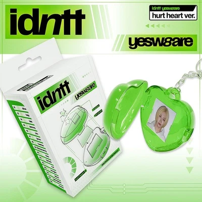 IDNTT YESWEARE 2nd Mini Album HURT HEART Ver/QR+KeyRing+ID Foto+Sticker+Objekt - Bild 1 von 4