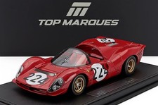 Top Marques FERRARI 330P4 4.0L V12 SPIDER TARGA FLORIO 1967 #224  1/18 LE500
