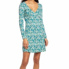 Floral Green Dress