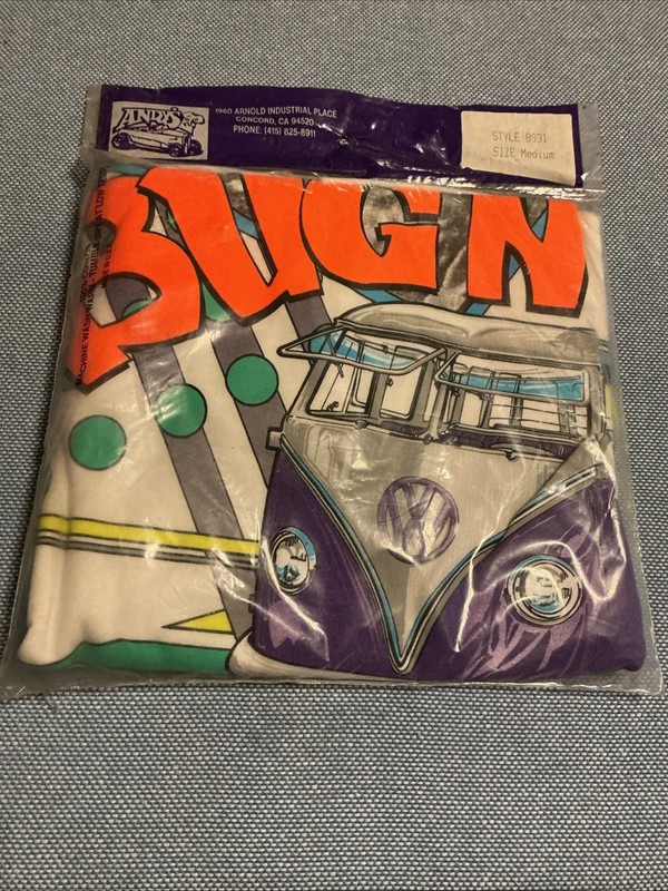 Vintage ANDY TEE SHIRTS Volkswagen  M ( NOS )
