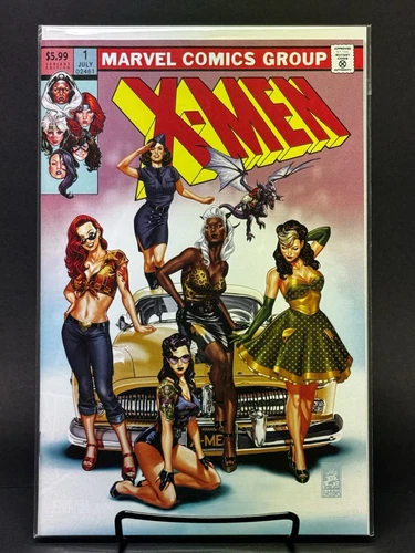 X-MEN #1 CVR-AC MARK BROOKS SDCC EXCLUSIVE 1968 VARIANT 2024