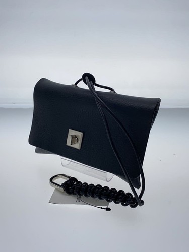 ITTI Pouch FLAP SAGEMONO LEATHER Black Used - Picture 2 of 6