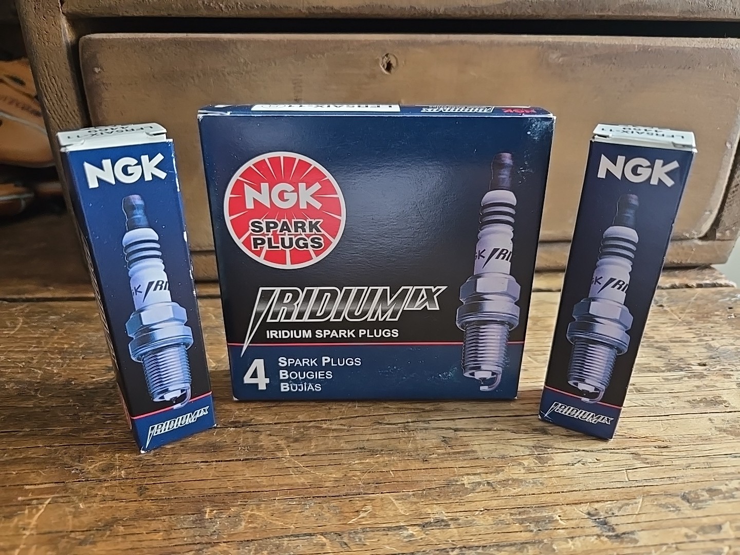 6 NGK LFR5AIX-11 4469 Ridium Spark Plugs Automotive Parts Dodge Ram