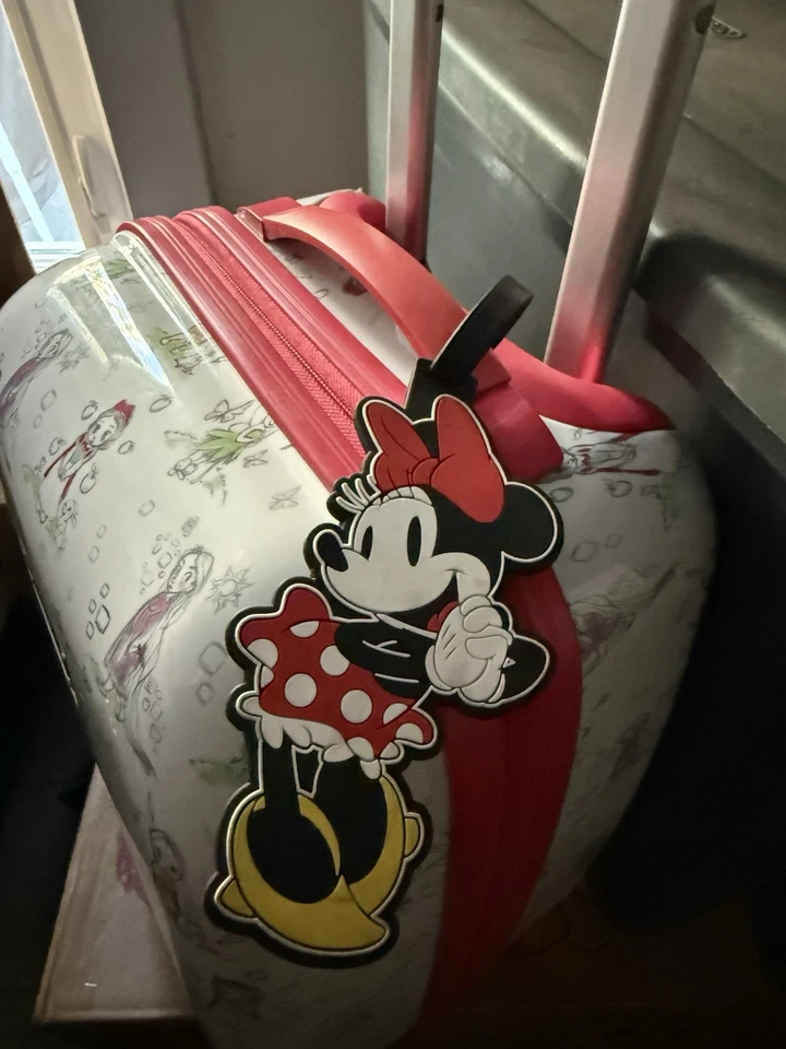 Disney Animators Collection Princess Rolling Suitcase 15" Child Size Luggage  - Image 4 of 4