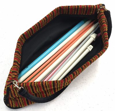 Offhand Designs Large Knitting Project Bag Cut Velour