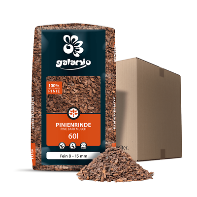 GALAMIO® Rindenmulch Pinie Fein 8-15 mm - 60L