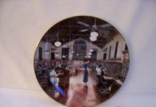 The Night of the Cutover Telephone Pioneers of America Collectible Plate 1985