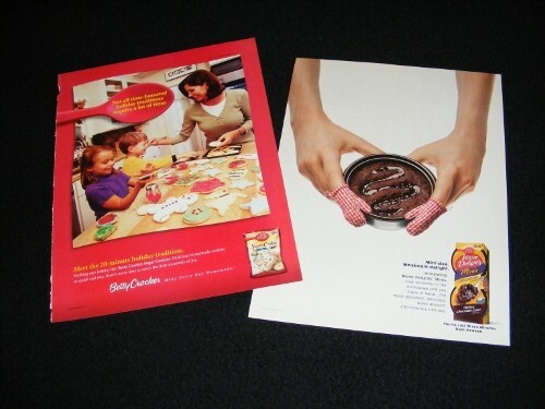 BETTY CROCKER magazine clippings from 1999 2003 & 2007 print ads for Food - Picture 2 of 3