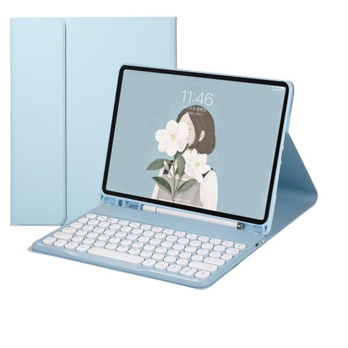 For iPad Mini 1 2 3 4 5 6th Gen 2021 8.3" Bluetooth Keyboard Mouse Leather Case - Picture 5 of 52